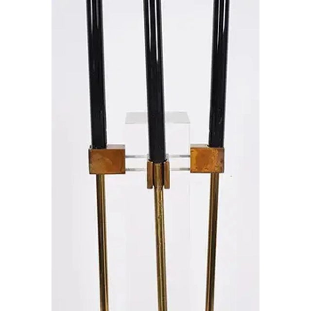 Mid-Century Modern Italian Mid Century Fire Place Tools For Sale - Image 3 of 8