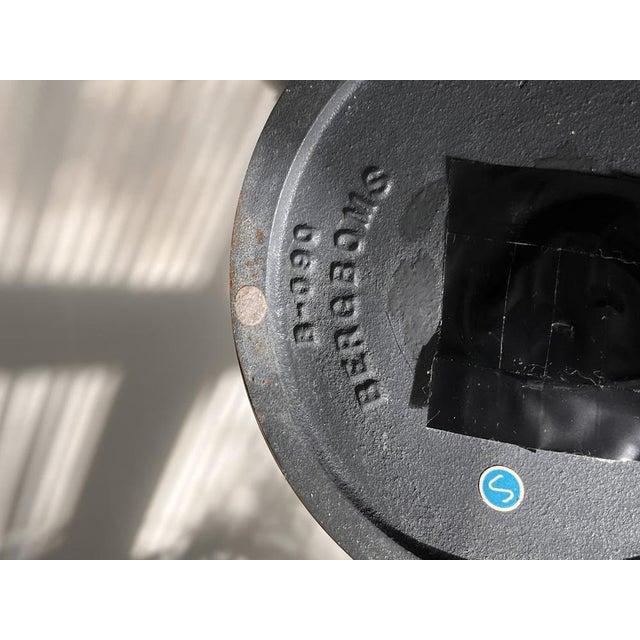 Gold Vintage Swedish Brass Table Lamp from Bergboms, 1970s For Sale - Image 8 of 11