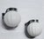 1940s Vintage Art Deco Light Old Lamp Wall Sconces Fixture Brass & Ribbed Milk Glass Shade Ship Light Lamp - Pair For Sale - Image 5 of 5