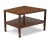 John Stuart John Stuart Janus Collection Mt. Airy Furniture Sculptural Walnut Trapezoid Table For Sale - Image 4 of 12