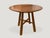 Andrianna Shamaris Midcentury Couture Teak Round Table with Butterflies Inlaid For Sale - Image 16 of 18