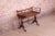 Mid 20th Century Baker Furniture Georgian Carved Mahogany Tea Table With Removable Copper Tray For Sale - Image 5 of 13