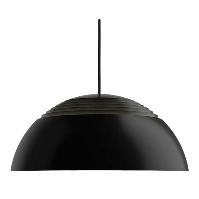 Aj Royal Pendant in Black by Arne Jacobsen for Louis Poulsen For Sale