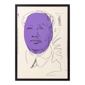 After Andy Warhol "Mao" Screenprint, 1989-90