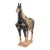 Magnificent 42" Tang Dynasty Style Glazed Caparisoned Horse For Sale