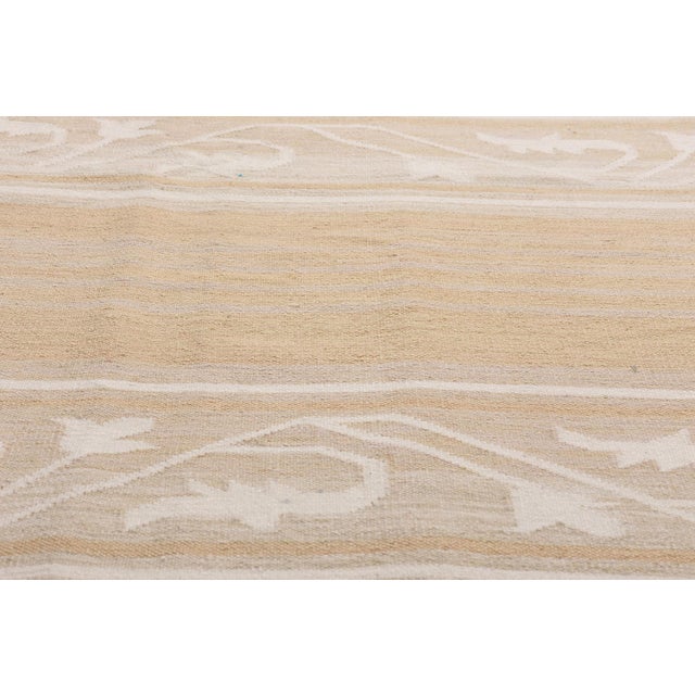 Mid 20th Century Vintage Swedish Rollakan Rug, 06'07 X 09'03 For Sale - Image 5 of 10