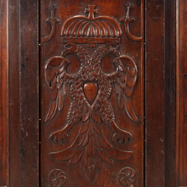 Credenza in Walnut and Fir For Sale - Image 3 of 13