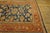Navy Blue 1880s Blue Navy Rustic Traditional Antique Persian Sultanabad 9' 3" X 13' 8" Handknotted Wool Carpet For Sale - Image 8 of 10