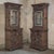 Pair 19th Century Flemish Bookcases with Etched Glass will make a perfectly symmetrical style statement for your favorite...