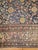 Gothic Square Size Antique Early 20th Century Blue Beige Dusty Rose Persian Malayer Rug - 10'7" x 10'8" For Sale - Image 3 of 6
