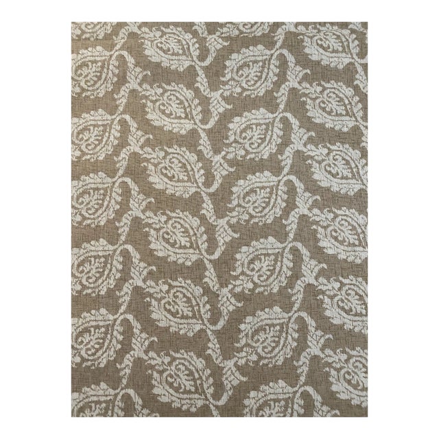 Kerry Joyce Textiles Kent 100% Hemp Fabric 7 Yards Nutmeg For Sale