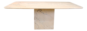 Vintage Italian Marble Dining Table, 1970s