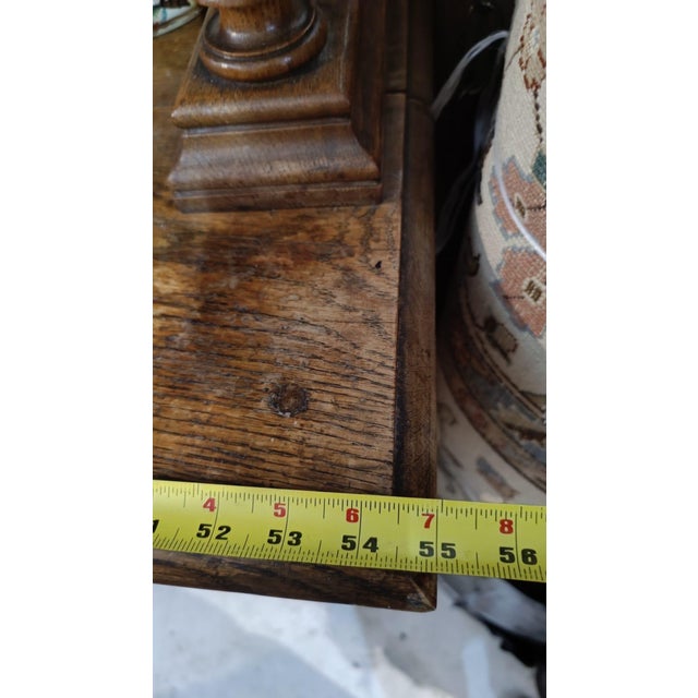 19th Century French 2 bodies buffet a deux corps. Two bodies cupboard/ vaisselier /T=cabiet hutch featuring carved figural...