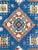 Afghan Tribal Geometric Round Wool Rug 3’3” X 3’3” For Sale - Image 4 of 6