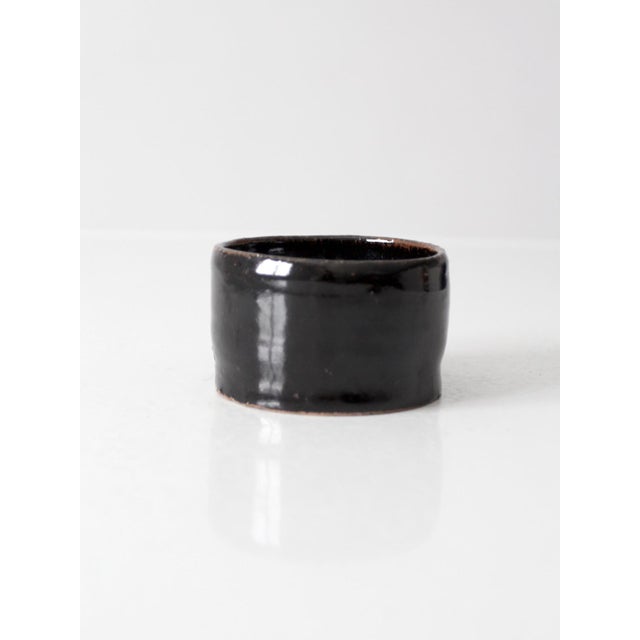Vintage Handmade Studio Pottery Bowl For Sale - Image 4 of 9