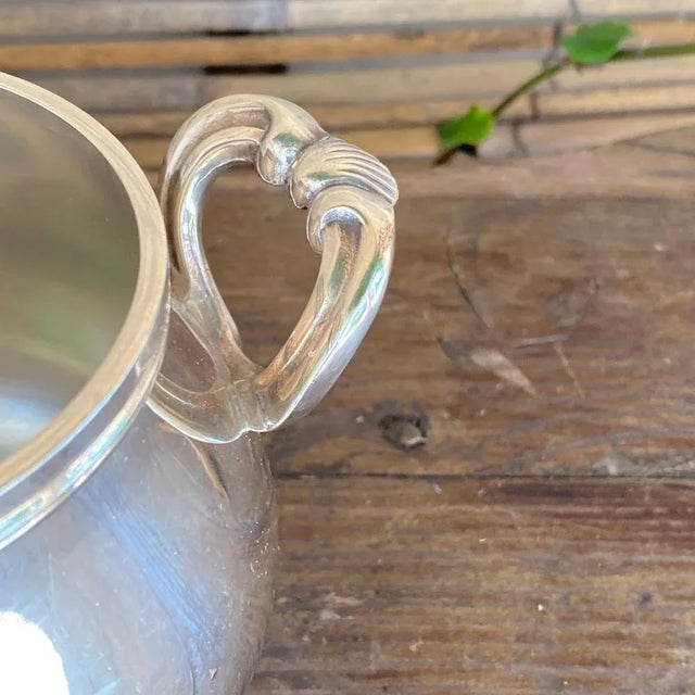 Sugar Pot in Silver Metal from Christofle, France For Sale - Image 5 of 7