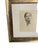 Wood Vintage Pencil on Paper Sketch Portrait of a Woman Framed Behind Glass, Circa 1990 For Sale - Image 7 of 8