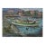 Vintage Portofino, Italy Figurative Landscape -- The Day's Catch by Jackson Craig For Sale