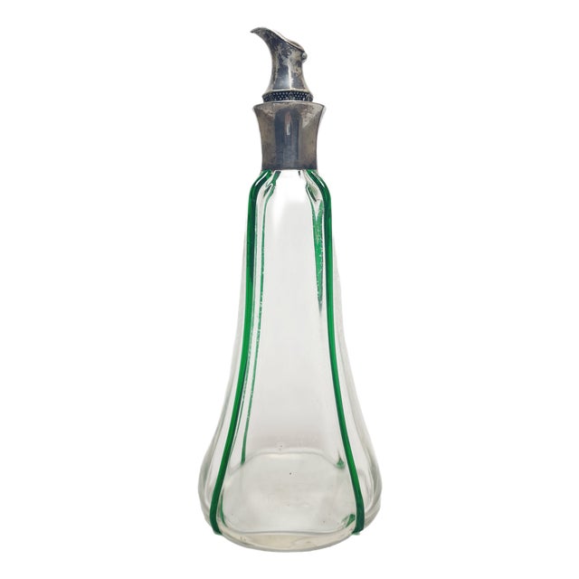 Art Nouveau Silver Carafe from Pallme Konig, Former Czechoslovakia, 1890s For Sale