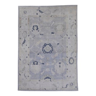 Turkish Oushak Rug 10'1" x 14'4" For Sale