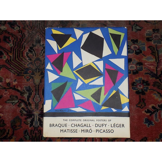 Mid-Century Modern Vintage Mid 20th Century Henri Matisse Abstract Color Lithograph For Sale - Image 3 of 4