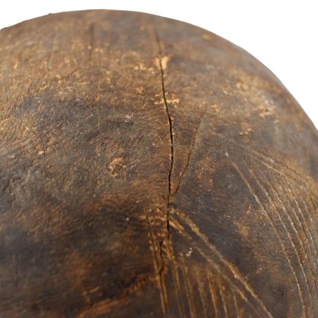 Early 20th Century Nupe Wood Bowl Nigeria For Sale - Image 4 of 6