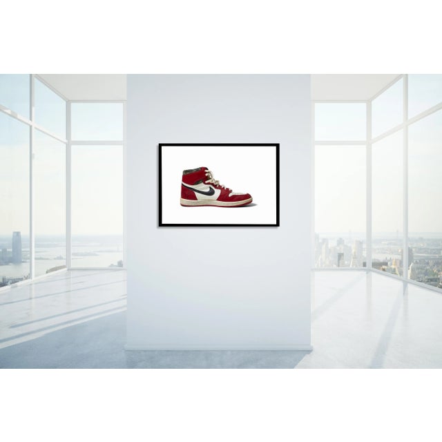 Pop Art Fine Art Photograph of Original Air Jordan Signed by Michael Jordan For Sale - Image 3 of 6