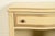 Wood Drexel French Provincial Louis XV Cream Lacquered and Gold Gilt Nightstand, Circa 1950s For Sale - Image 7 of 15