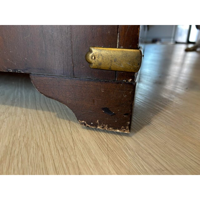 Wood Pottery Barn "Friends" Apothecary Coffee Table For Sale - Image 7 of 13