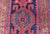 Ink Blue Antique Caucasian Kazak Rug With Bold Geometric Tribal Medallion Design For Sale - Image 8 of 16
