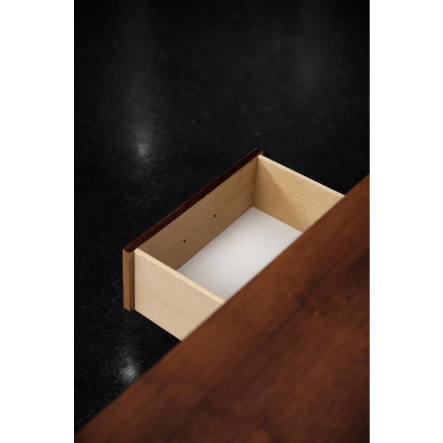 Vintage Scandinavian Ambassador Console with Mirror from Fröseke Nybrofabriken Ab, 1970s, Set of 2 For Sale - Image 17 of 18