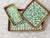 Arts & Crafts Set of Three Leaf-Patterned Rattan and Mother-of-Pearl Inlaid Rectangular Trays For Sale - Image 3 of 4