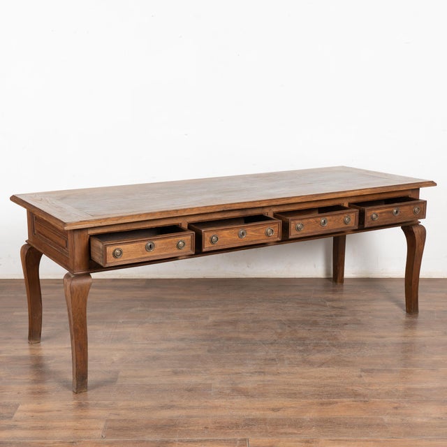 19th Century Portuguese Console Table With Four Drawers For Sale - Image 12 of 13