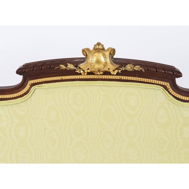 Antique Louis XVI Revival French Mahogany Firescreen, 1870s For Sale - Image 4 of 18