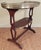 Early 20th Century French Walnut and Marble Accent Table For Sale - Image 4 of 6