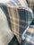 Vintage Wingback Plaid Upholstered Armchair For Sale - Image 10 of 11