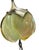 Mid Century Modern Slag Glass & Aluminum 1-Light Pendant, Ca. 1940 Swag Lotus Tulip Pendant Light Fixture For Sale - Image 10 of 10