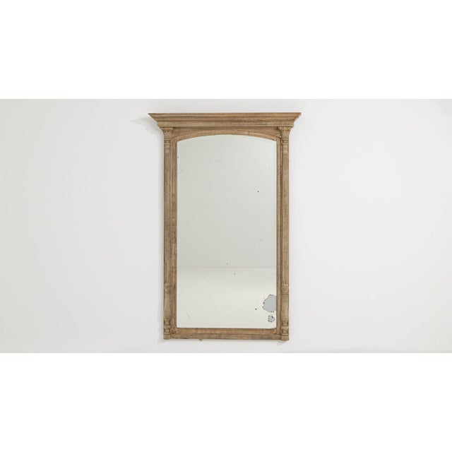 19th Century France Red Wood Full-length & Floor Mirrors For Sale In Greensboro - Image 6 of 9