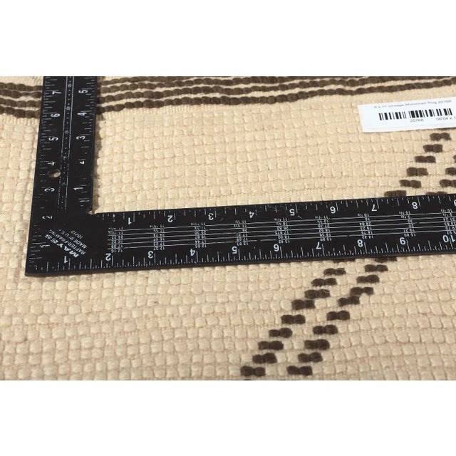 Textile Beni Ourain Moroccan Rug - 06'04 x11'01 For Sale - Image 7 of 9