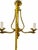 Mid 20th Century h.a. Framburg 3-Light Brass Dutch Style Dining Chandelier Candle Style Fixture For Sale In Pittsburgh - Image 6 of 7