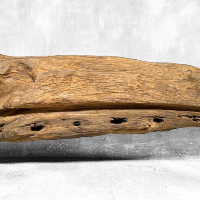 Monumental Japanese Architectural Temple Beams, 1700s, Set of 2 For Sale - Image 11 of 17