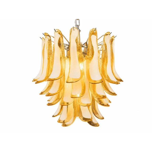 Italian Murano Chandeliers, 1970s, Set of 2 For Sale - Image 6 of 15