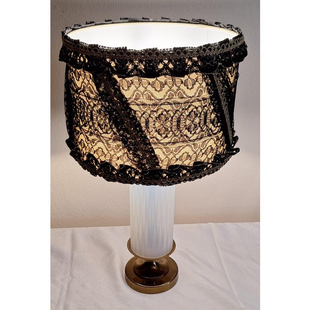 1950s Mid-Century Modern French Table Lamp by Lamplove, 1950s For Sale - Image 5 of 10