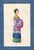 19th Century Chinese Qing Export School Album of Court Figure Paintings on Pith, Canton For Sale - Image 17 of 18