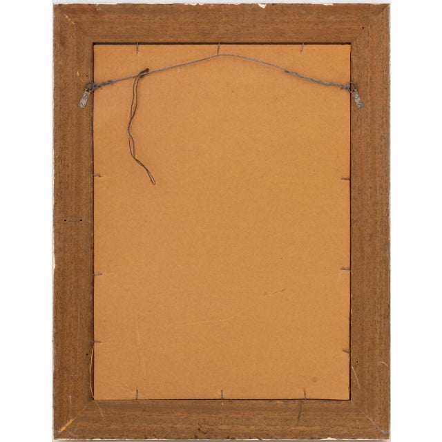 White Rustic White Painted Wood Framed Mirror For Sale - Image 8 of 8