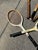 1970s Collection of Vintage Miscellaneous Wooden Tennis Rackets- Set of 5 For Sale - Image 5 of 7