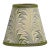 Olive Marbled Paper Chandelier Shade - 3”x4”x4” For Sale