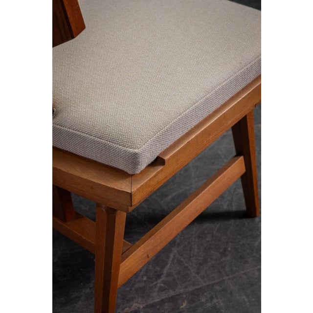 Brown Low Brutalist Chair, 1960s For Sale - Image 8 of 17