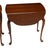 1970s Pair Hitchcock Solid Cherry Drop Leaf Side Tables Queen Anne Style End Tables For Sale - Image 15 of 15