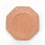 Immaculate Blush Colored Tea Cups & Saucers by Bordallo Pinheiro Portugal - Set of 6 For Sale In Miami - Image 6 of 8
